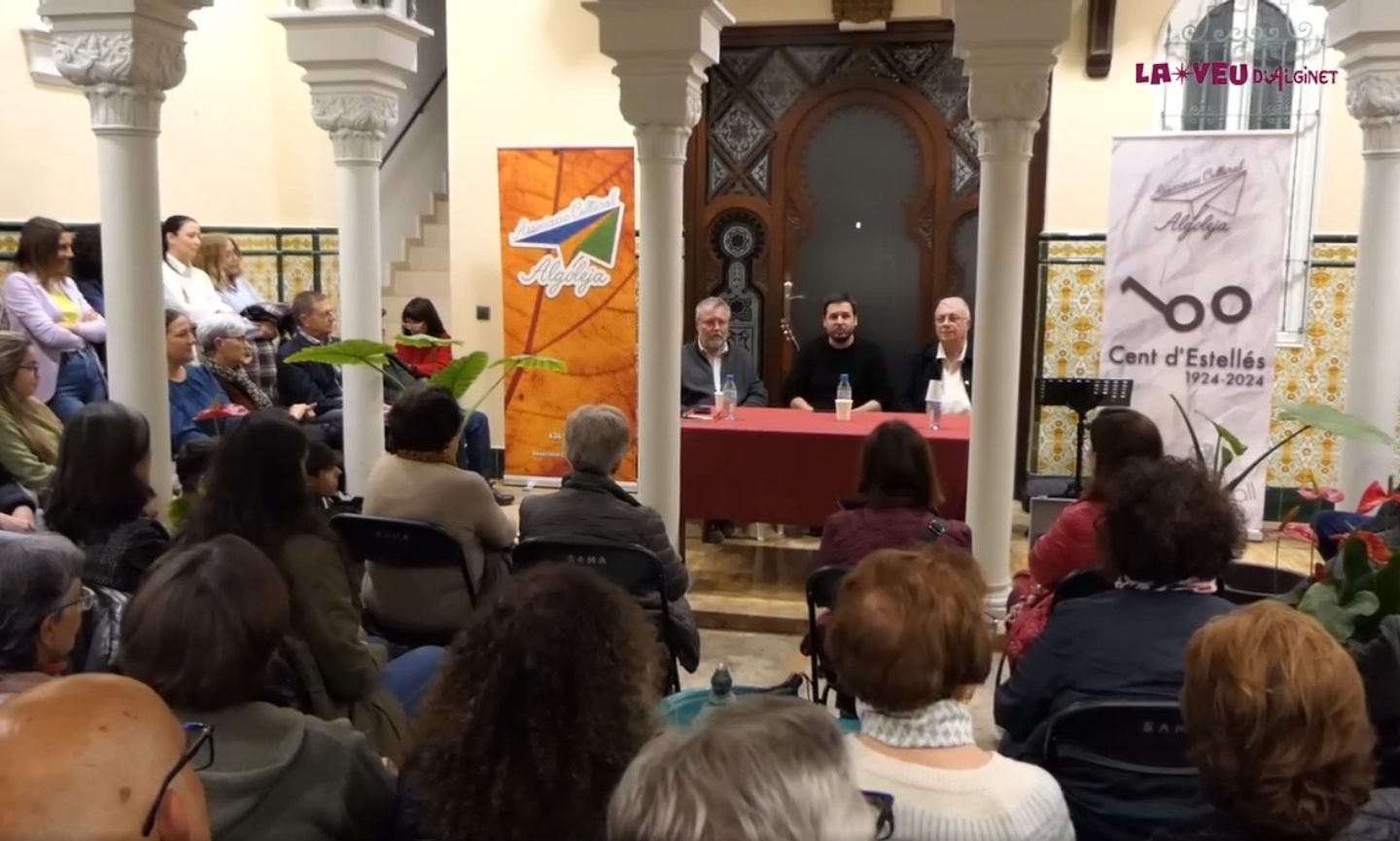 Presentació de "Vicent Andrés Estellés. La veu d'un poble" a Alginet 25/03/2024