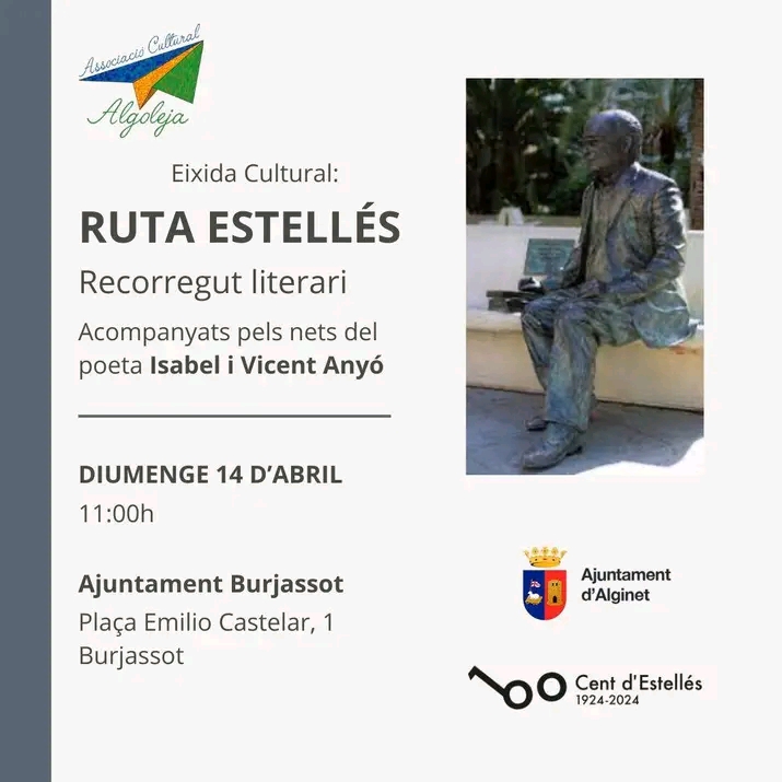 Ruta Estellés a Burjassot 14/04/2024