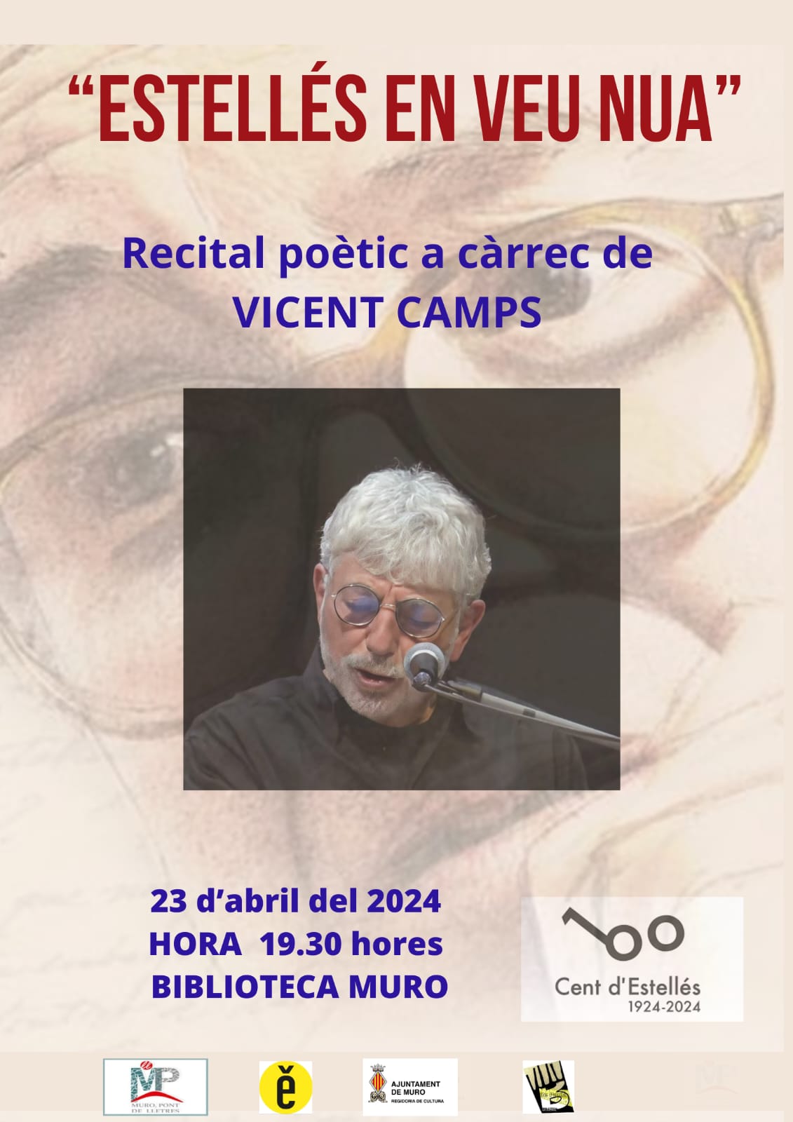 ‘Estellés en veu nua’ a Muro 23/04/2024