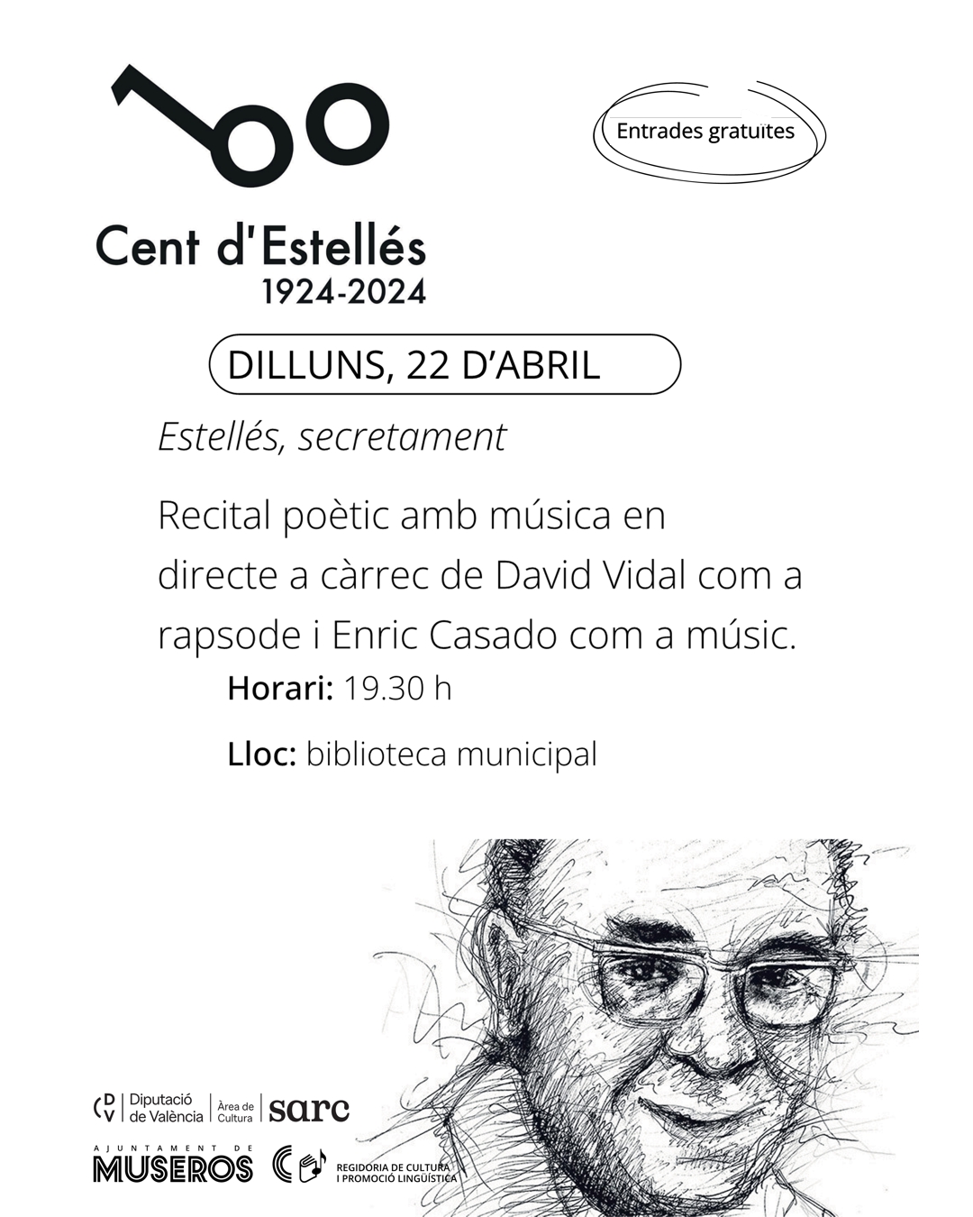 Estellés, secretament a Museros 22/04/2024