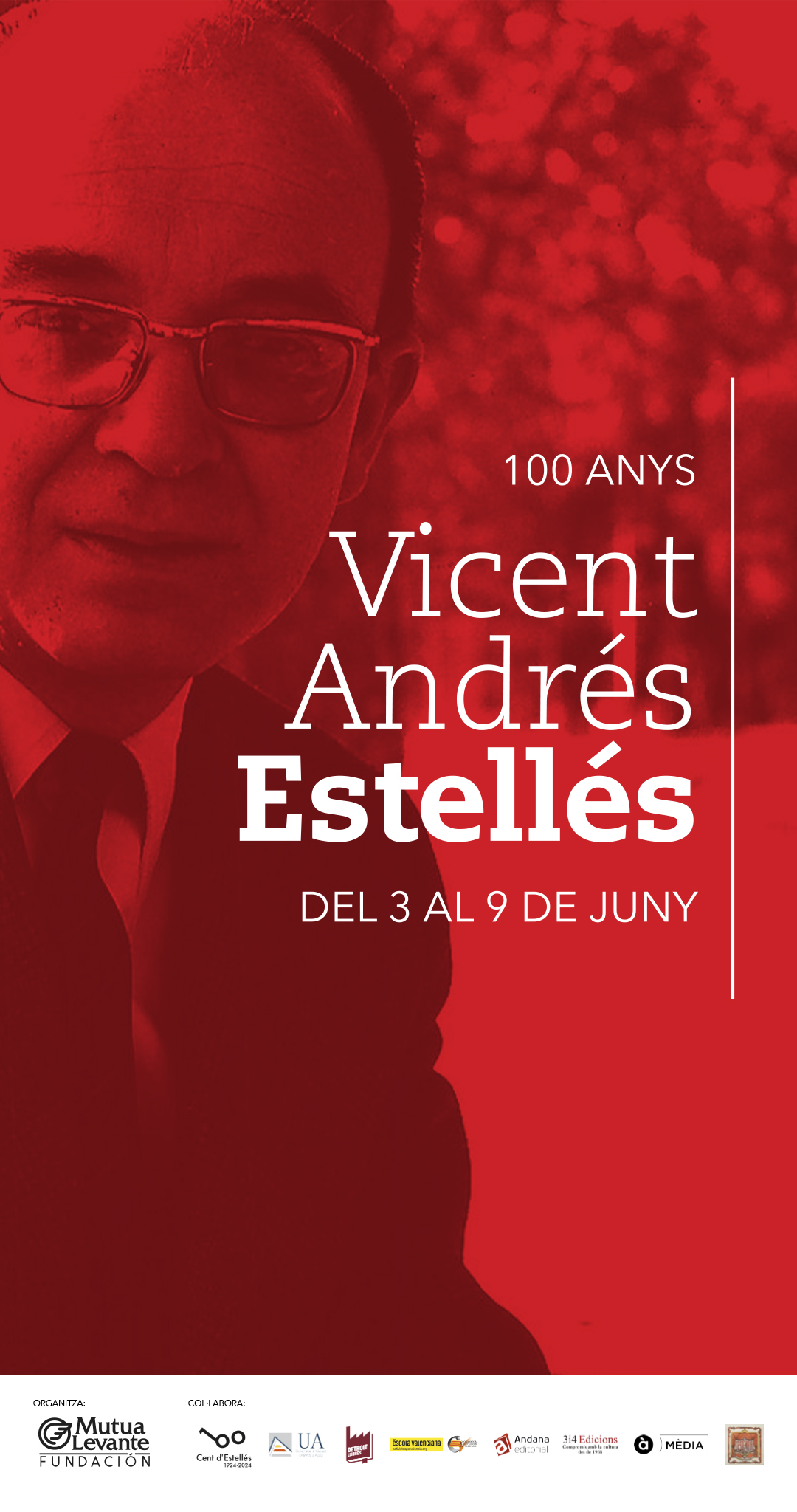 100 anys Vicent Andrés Estellés a Alacant 03-09/06/2024
