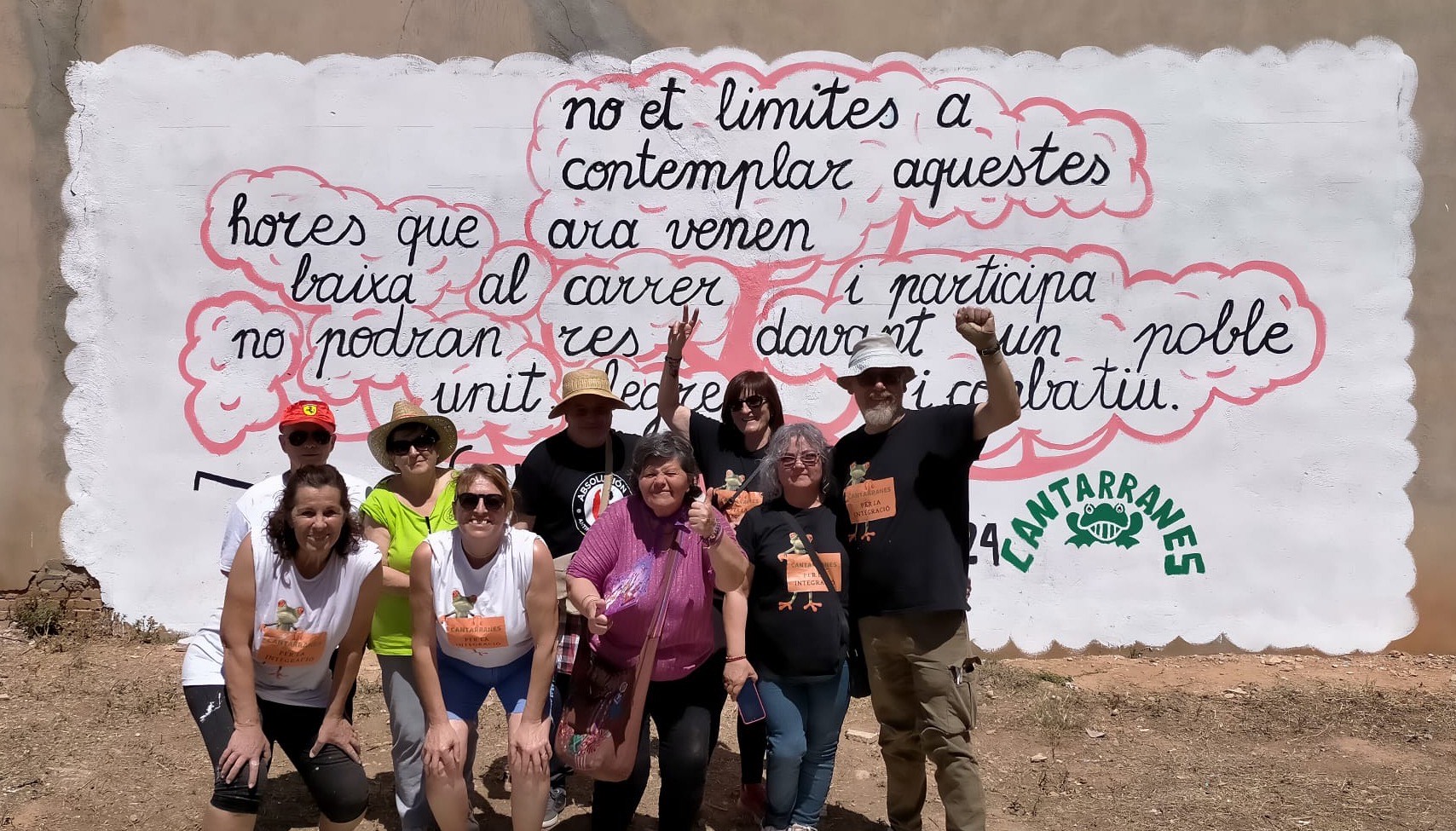 Mural en homenatge a Estellés a Benimàmet