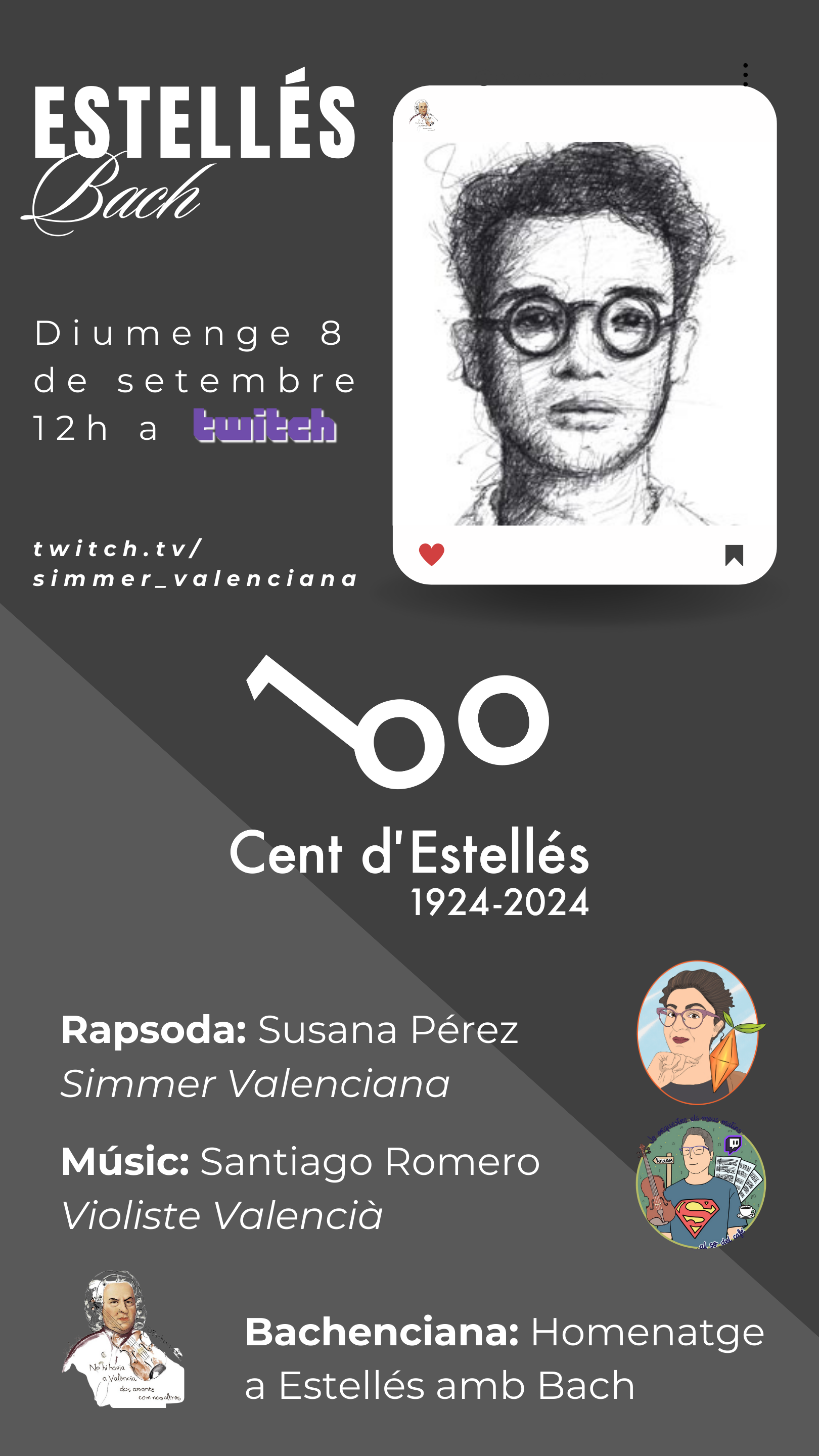 Estellés Bach a Twitch 08/09/2024